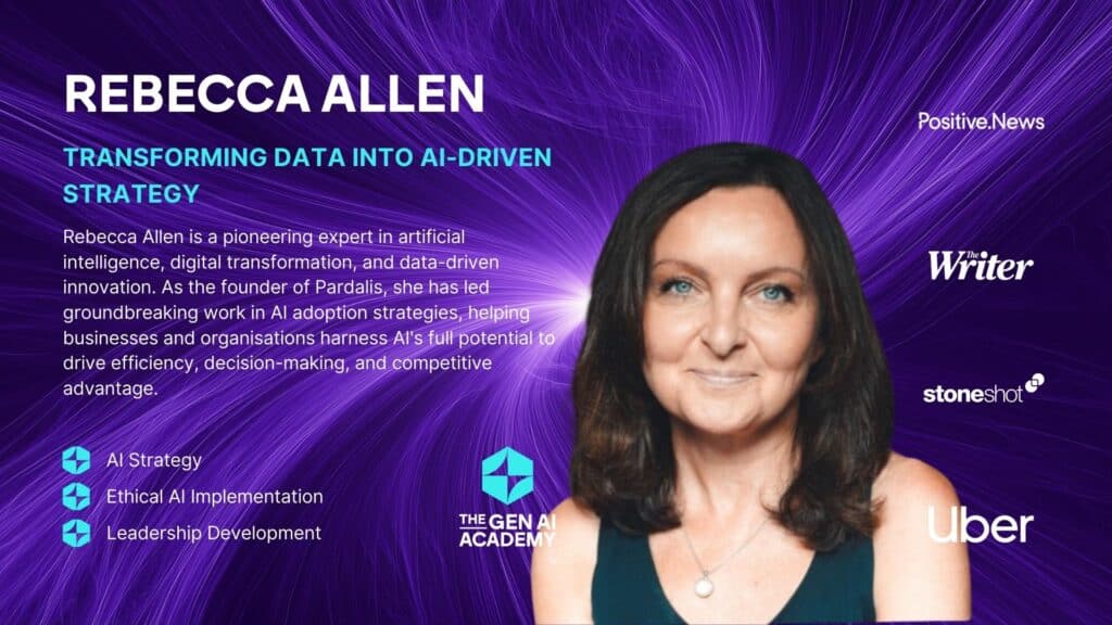 Presentación comercial de Rebecca Allen