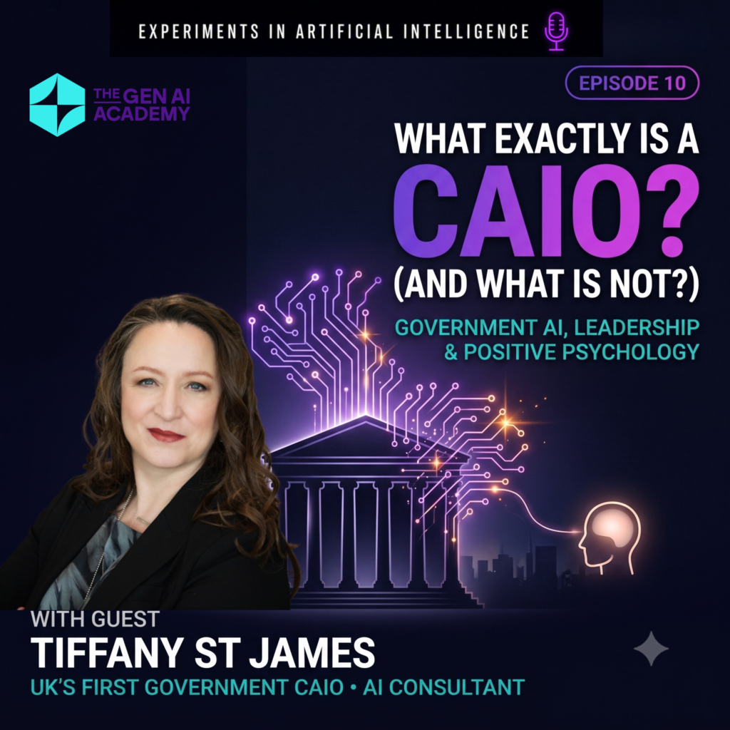 El puesto de directora de IA: Tiffany St James habla sobre «Experimentos en inteligencia artificial», episodio 10